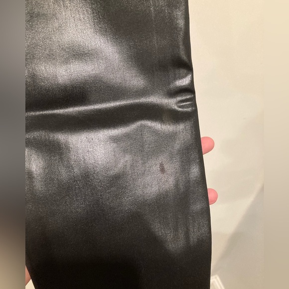 NWT, L’Agence Margot Coated Jean, Size 25, Black Coated - Picture 7 of 16